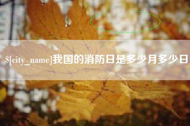永新我国的消防日是多少月多少日