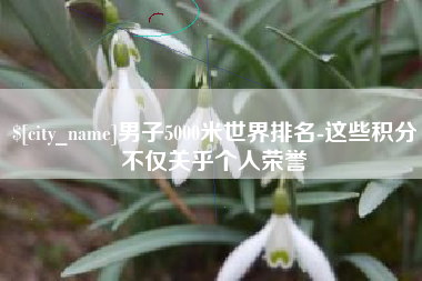 永新男子5000米世界排名-这些积分不仅关乎个人荣誉