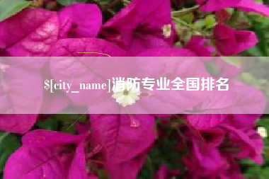永新消防专业全国排名