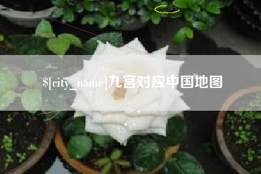 永新九宫对应中国地图
