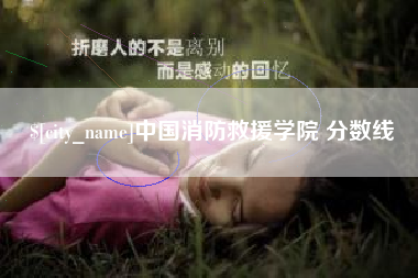 永新中国消防救援学院 分数线