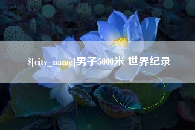 永新男子5000米 世界纪录