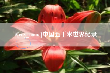 永新中国五千米世界纪录