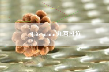永新九宫排位