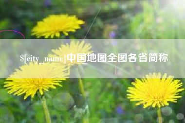 永新中国地图全图各省简称