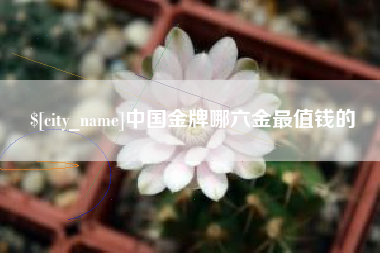 永新中国金牌哪六金最值钱的
