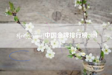永新中国金牌排行榜2024