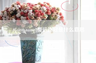 永新奥运连冠是什么意思
