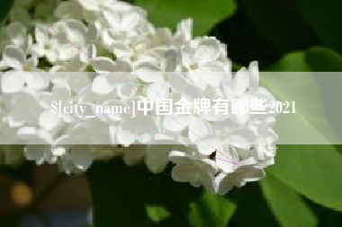 永新中国金牌有哪些2021