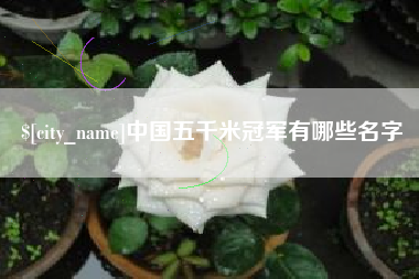 永新中国五千米冠军有哪些名字
